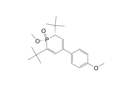Phosphorin, 2,6-bis(1,1-dimethylethyl)-1,2-dihydro-1-methoxy-4-(4-methoxyphenyl)- , 1-oxide, cis-