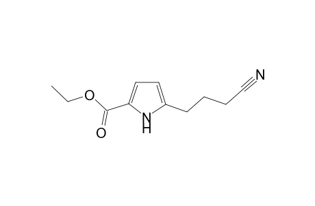 Ethyl 5-(3-cyanopropyl)-1H-pyrrole-2-carboxylate