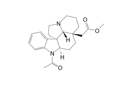 (.+/-.)-12-demethoxy-N-acetylcylindrocarine
