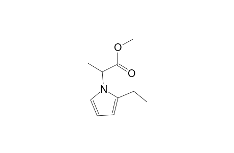 Methyl 2-(2'-ethyl-1H-pyrrol-1'-yl)-propanoate