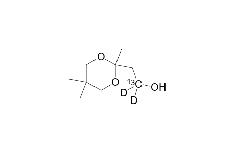 (R/S)-(1-13C,1-2H2)-2-(2,5,5-Trimethyl-1,3-dioxan-2-yl)ethan-1-ol