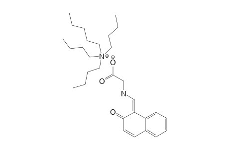 N-(2-OXONAPHTHYLIDENE)-GLYCINE-TETRABUTYLAMMONIUM-SALT