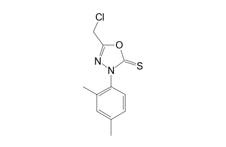 5-CHLOROMETHYL-3-(2,4-DIMETHYLPHENYL)-1,3,4-OXADIAZOLE-2-THIONE