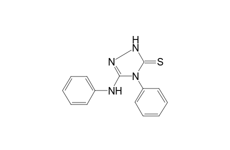 5-Anilino-4-phenyl-2,4-dihydro-3H-1,2,4-triazole-3-thione