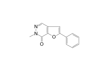 6-methyl-2-phenylfuro[2,3-d]pyridazin-7-one