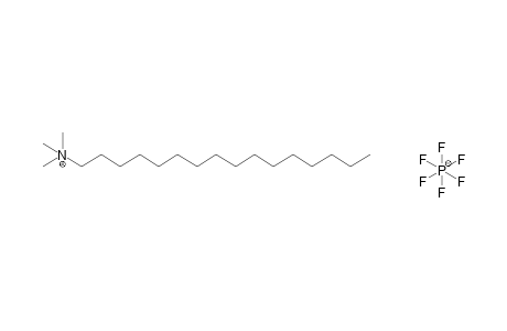 hexadecyltrimethylammonium hexafluorophosphate(1-)