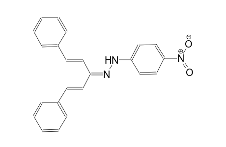 1,4-pentadien-3-one, 1,5-diphenyl-, (4-nitrophenyl)hydrazone, (1E,4E)-
