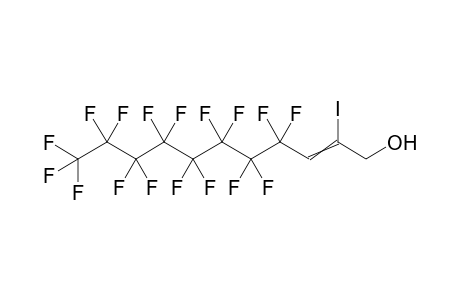 4,4,5,5,6,6,7,7,8,8,9,9,10,10,11,11,11-heptadecafluoro-2-iodoundec-2-en-1-ol