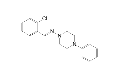 1-piperazinamine, N-[(E)-(2-chlorophenyl)methylidene]-4-phenyl-