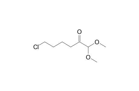 6-Chloro-1,1-dimethoxy-2-hexanone