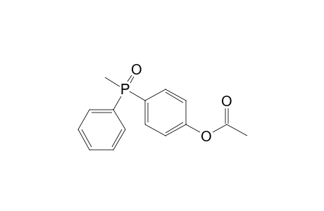 (+-)-(4-Acetoxyphenyl)methylphenylphosphine Oxide
