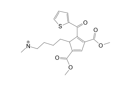4-[2,4-DI-(METHOXYCARBONYL)-5-(2-THIENYLCARBONYL)-CYCLOPENTADIENIDE]-BUTYL-(METHYL)-AMMONIUM