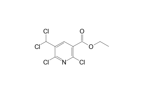 2,6-Dichloro-3-dichloromethyl-5-(ethoxycarbonyl)pyridine