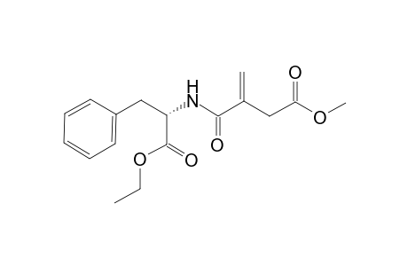 Methyl 3-{[(1S)-1-ethoxycarbonyl-2-phenylethyl]carbamoyl}but-3-enoate