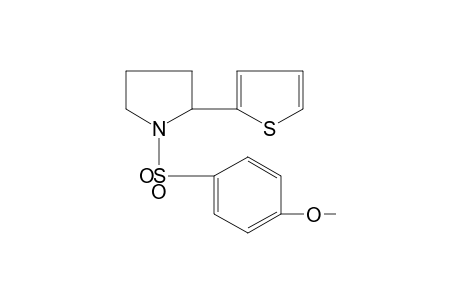 1-[(p-methoxyphenyl)sulfonyl]-2-(2-thienyl)pyrrolidine