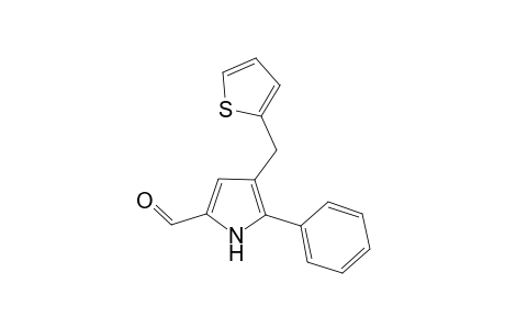 5-Phenyl-4-(2-thienylmethyl)pyrrole-2-carbaldehyde