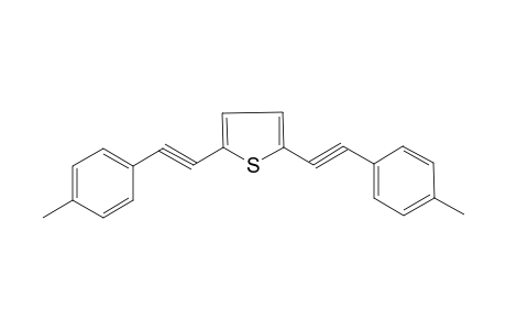 2,5-Bis[(4-methylphenyl)ethynyl]thiophene