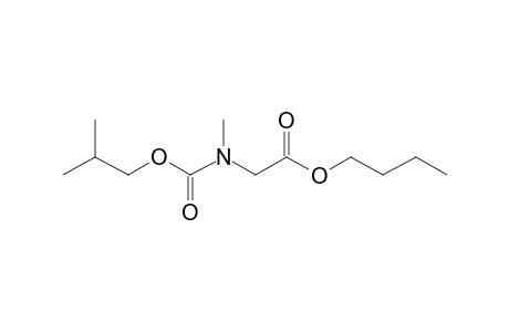 Glycine, N-methyl-N-isobutoxycarbonyl-, butyl ester