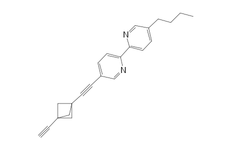 2-(5-butyl-2-pyridinyl)-5-[2-(1-ethynyl-3-bicyclo[1.1.1]pentanyl)ethynyl]pyridine