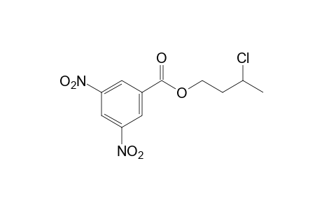 3-chloro-1-butanol, 3,5-dinitrobenzoate