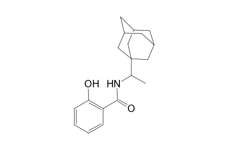 Benzamide, 2-hydroxy-N-(1-tricyclo[3.3.1.1(3,7)]dec-1-ylethyl)-