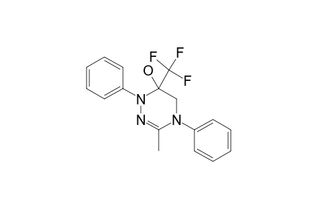 6-TRIFLUOROMETHYL-1,4,5,6-TETRAHYDRO-3-METHYL-1,4-DIPHENYL-1,2,4-TRIAZIN-6-OL