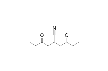 4-keto-2-(2-ketobutyl)hexanenitrile