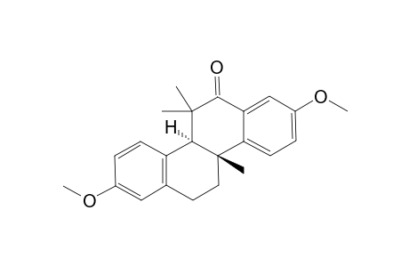 2,8-DIMETHOXY-5,5,10B-TRIMETHYL-TRANS-4B,10B,11,12-TETRAHYDROCHRYSEN-6(5H)-ONE