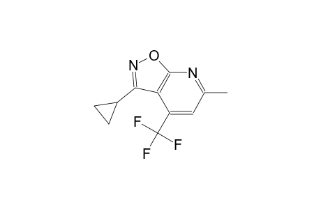 isoxazolo[5,4-b]pyridine, 3-cyclopropyl-6-methyl-4-(trifluoromethyl)-