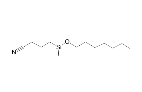 1-(3-Cyanopropyl)dimethylsilyloxyheptane