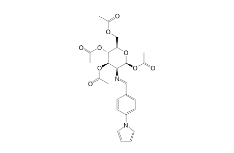 1,3,4,6-Tetra-O-acetyl-2-deoxy-2-{[4-(1H-pyrrol-1-yl)benzylidene]amino}-.beta.,D-glucopyranose
