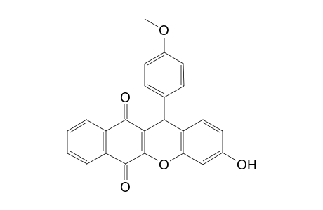 3-Hydroxy-12-(4-methoxyphenyl)-11H-benzo[b]xanthane-6,11(12H)-dione