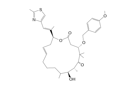 (4S,7R,8S,16S)-8-Hydroxy-4-(4-methoxybenzyloxy)-5,5,7,9-tetramethyl-16-[(E)-1-methyl-2-(2-methyl-1,3-thiazol-4-yl)-1-ethenyl]-1-oxacyclohexadec-13-en-2,6-dione