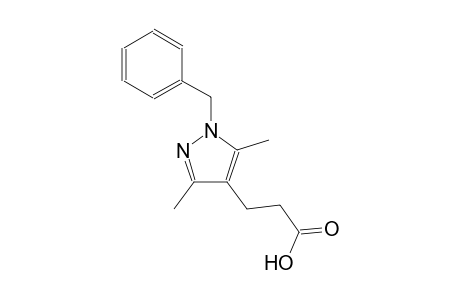 3-(1-benzyl-3,5-dimethyl-1H-pyrazol-4-yl)propanoic acid