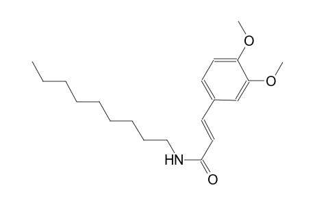 (2E)-3-(3,4-dimethoxyphenyl)-N-nonyl-2-propenamide