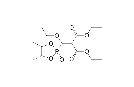 2-OXO-2-(2,2-BIS(ETHOXYCARBONYL)-1-ETHOXYETHYL)-4,5-DIMETHYL-1,3,2-DIOXAPHOSPHOLANE