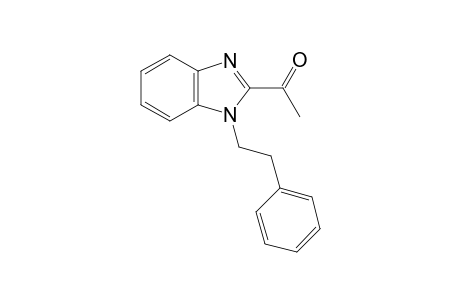 1-(1-Phenethyl-1H-benzo[d]imidazol-2-yl)ethan-1-one