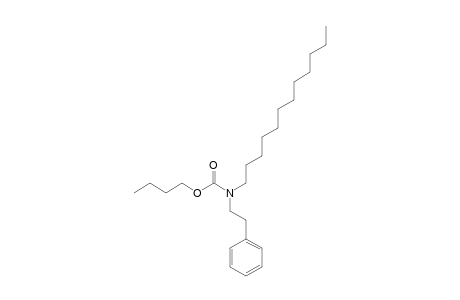 Carbonic acid, monoamide, N-(2-phenylethyl)-N-dodecyl-, butyl ester