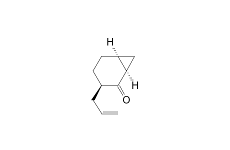 (1R*,3R*,6S*)-3-(2-Propenyl)bicyclo[4.1.0]heptan-2-one