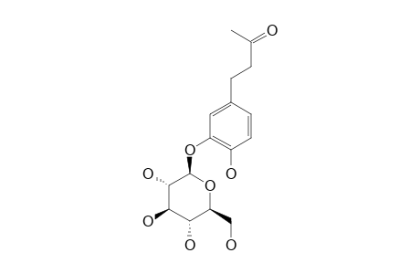 4-(3',4'-DIHYDROXYPHENYL)-BUTAN-2-ONE-3'-O-BETA-D-GLUCOPYRANOSIDE