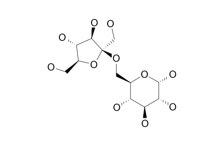 DFDG;BETA-D-FRUCTOFURANOSYL-(2->6)-ALPHA-D-GLUCOPYRANOSIDE;TV-62