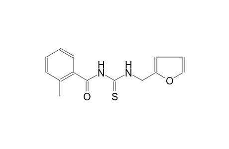 N-(2-furylmethyl)-N'-(2-methylbenzoyl)thiourea