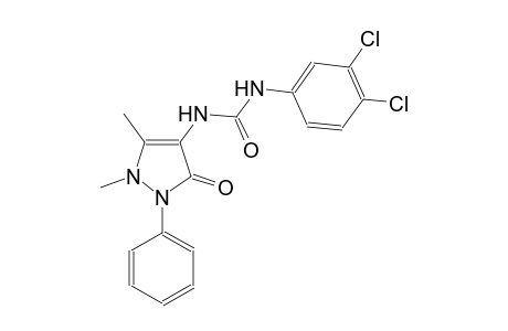 N-(3,4-dichlorophenyl)-N'-(1,5-dimethyl-3-oxo-2-phenyl-2,3-dihydro-1H-pyrazol-4-yl)urea