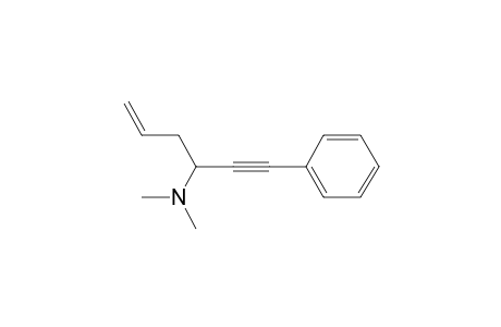 Dimethyl-[1-(2-phenylethynyl)but-3-enyl]amine