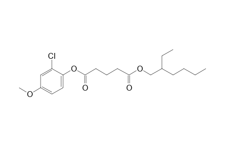 Glutaric acid, 2-chloro-4-methoxyphenyl 2-ethylhexyl ester