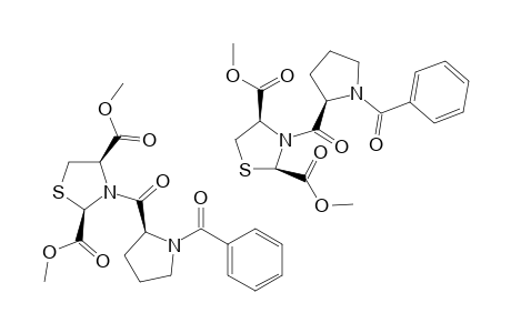 DIMETHYL-N-[(N-BENZOYL)-L-PROL-2-YL]-L-THIAZOLIDINE-2,4-DICARBOXYLATE