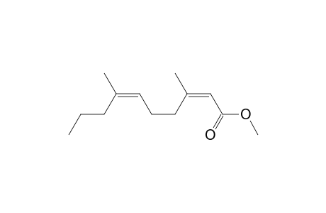2,6-Decadienoic acid, 3,7-dimethyl-, methyl ester, (Z,Z)-