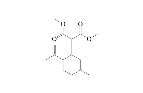 2-(2-isopropenyl-5-methyl-cyclohexyl)malonic acid dimethyl ester