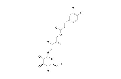 PUBESCENOSIDE_A;2-(TRANS-CAFFEOYLOXY)-METHYL-3-HYDROXY-1-BUTENE-4-O-BETA-D-GLUCOPYRANOSIDE