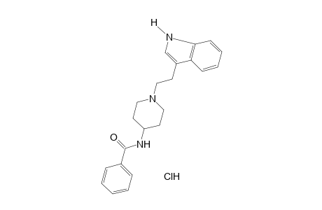 N-{1-[2-(indol-3-yl)ethyl]-4-piperidyl}benzamide, monohydrochloride